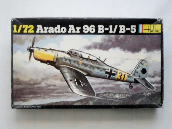 Arado Ar-96 B-1/B-5 Trainer 1/72 Scale Plastic Model Kit Heller 239
