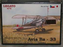 Avia Ba-33 Fighter 1/72 Scale Resin Model Kit Legato LK038
