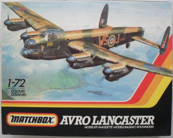 Avro Lancaster B I 1/72 Scale Plastic Model Kit Matchbox PK 602