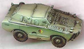 BRDM 2 Scout Vehicle 1/72 Scale Resin Armoured Vehicle Model Kit ARMO-JADAR 72001