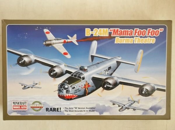 Consolidated B-24 M Bomber 1/72 Scale Plastic Model Kit Minicraft 11640