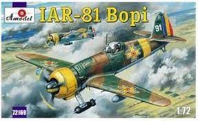 IAR-81 Bopi Fighter Bomber 1/72 Scale Plastic Model Kit AModel 72169