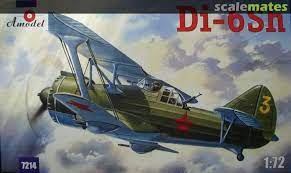 Kochyerigin DI-6shi Fighter 1/72 Scale Plastic Model Kit AModel 7214