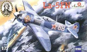 Lavochkin La-5FN Fighter 1/72 Scale  Plastic Model Kit AModel 72151