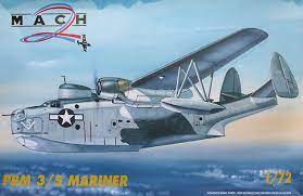 Martin PBM-3/5 Mariner Patrol Bomber /72 Scale Plastic Model Kit Mach2 MC0028