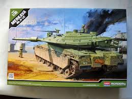 Merkava Mk. lV LIC armoured vehicle 1/35 Scale Plastic Model Kit Academy 13227