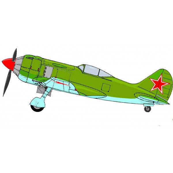 Polikarpov I-188 Fighter 1/72 Scale Resin Model Kit omega Models 72114