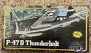 Republic P-47D Thunderbolt 1/72 Scale Plastic Model Kit MPC 1-4009