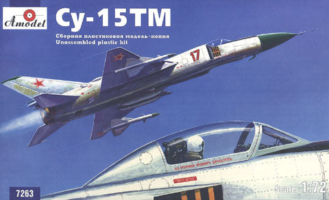 Sukhoi TSu-15TM Fighter 1/72 Scale Plastic Model Kit Amodel 7263