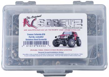 RC Screwz Traxxas Telluride ST St Screw kit RCZTRA0052