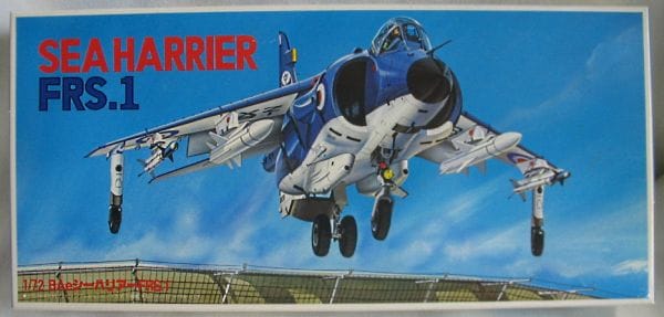 BAE Sea Harrier FRS1 Fighter 1/72 Scale Plastic Model Kit Fujimi 7AC1