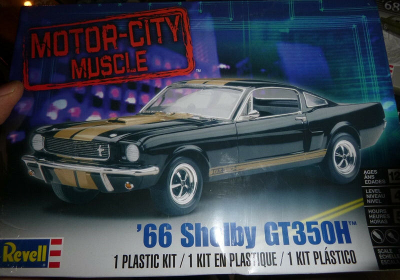1966 Ford Shelby GT350H 1/24 Scale  Plastic Model Car Kit Revell 85-2482