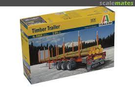 Timber Trailer 1/24 scale Plastic Model Kit Italeri 3868