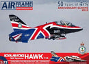 BAE Systems Hawk T Mk 1A 1-72 Scale Plastic Model Kit Airframe AFA001