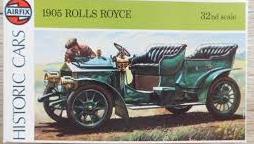 1905 Rolls Royce Tourer 1/32 Scale Plastic Model Kit Airfix 02447-1