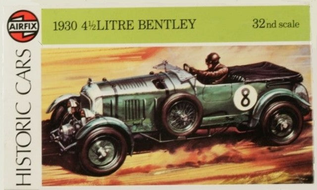1930 4.5 Litre 'Blower' Bentley 1/32 Scale Plastic Model Kit Airfix 02446-8