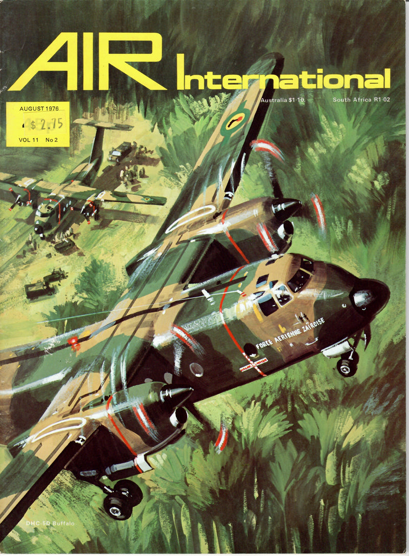 AIR International  Magazine Auguat 1976 volume 11 no 2