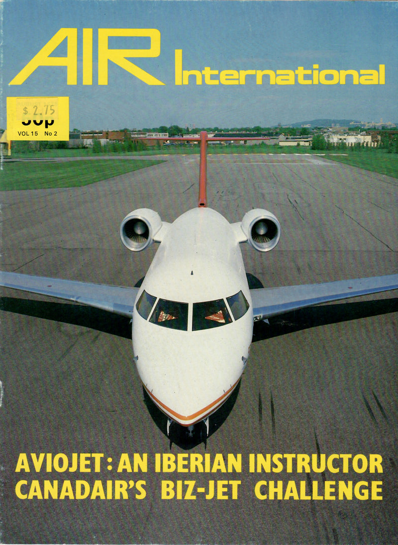 AIR International  Magazine  August 1978 Vilume 15 no 2