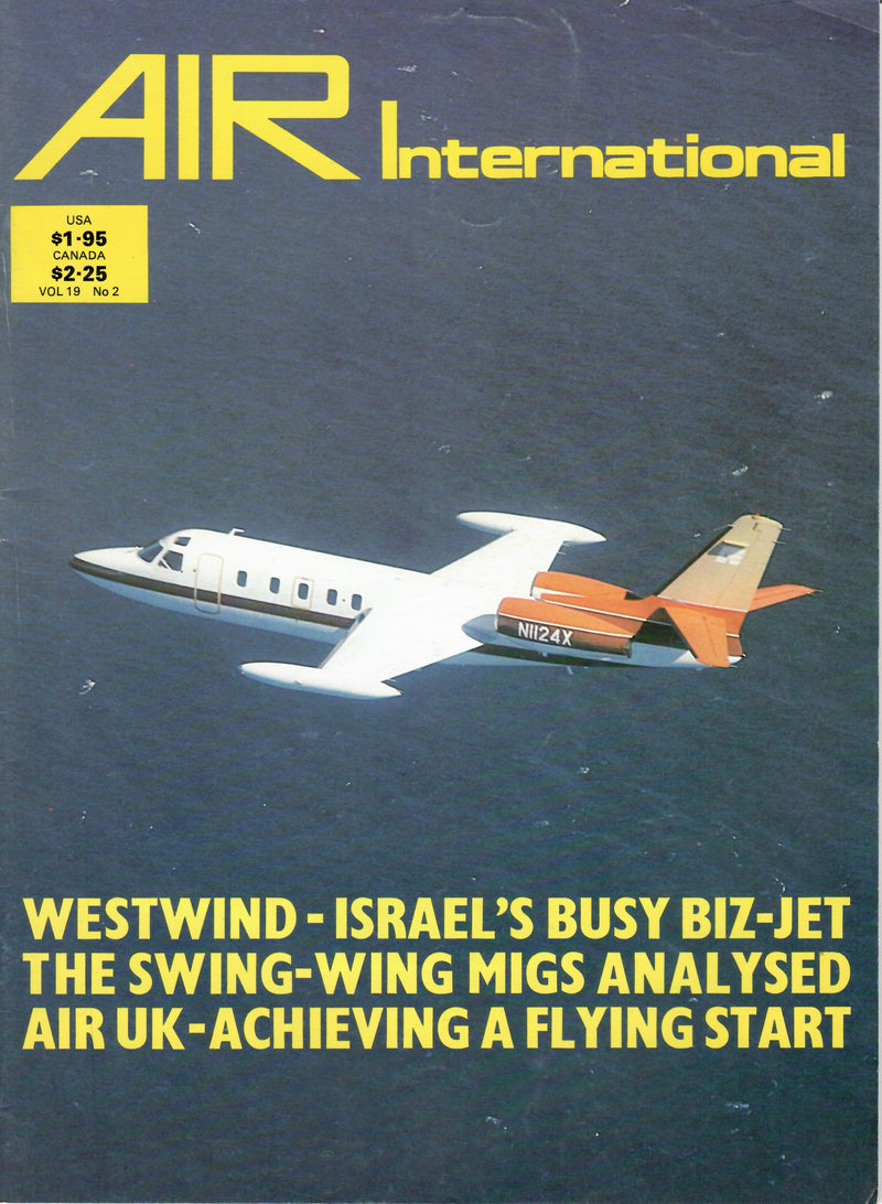 AIR International  Magazine August 1980 Volume 19 no 2