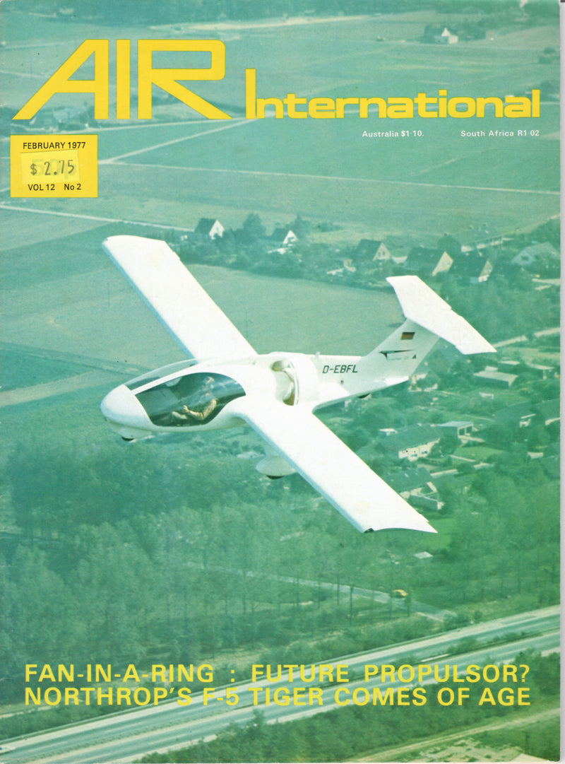 AIR International  Magazine February 1977 Volume 12 no 2