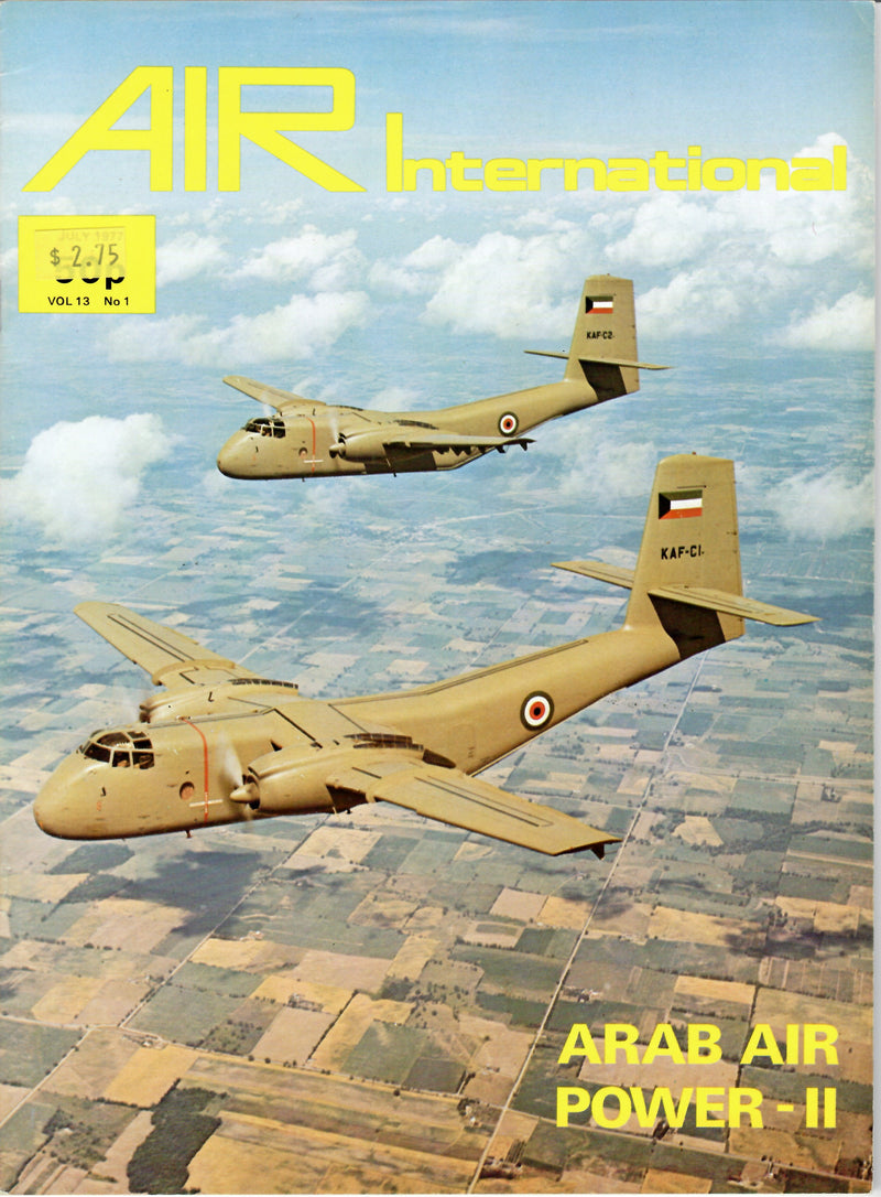 AIR International  Magazine  January 1977 Volume 13 no 1