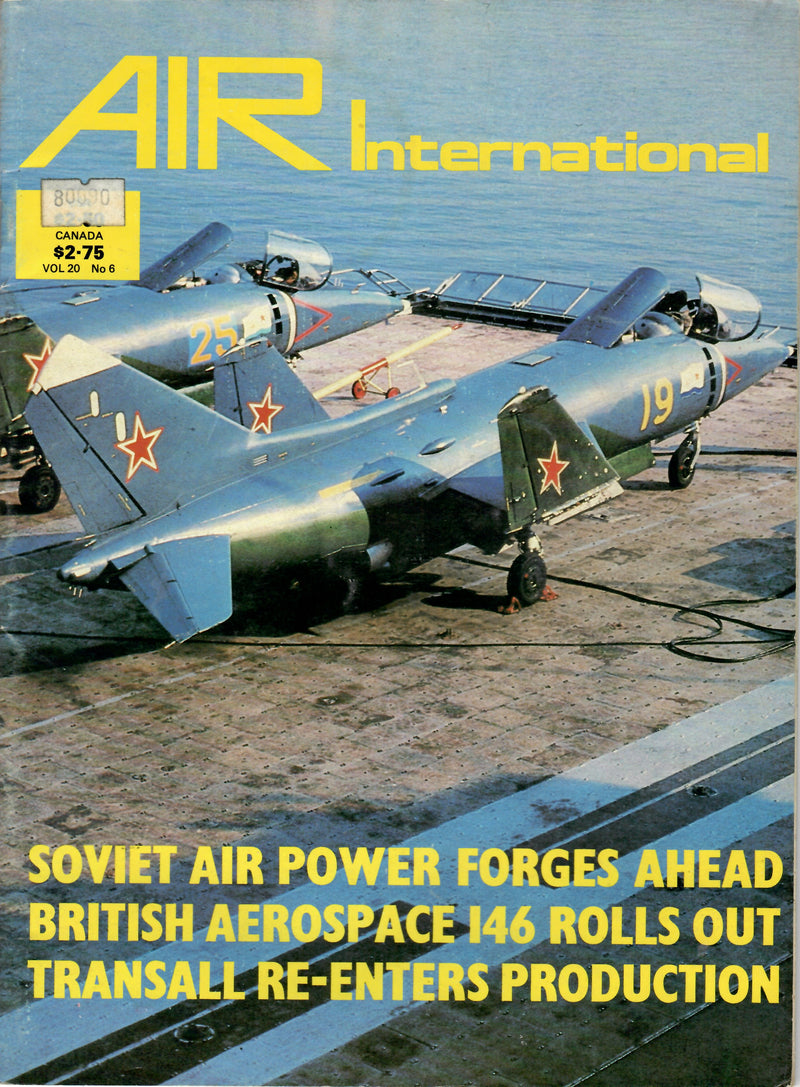 AIR International  Magazine June 1981 Volume 20 no 6
