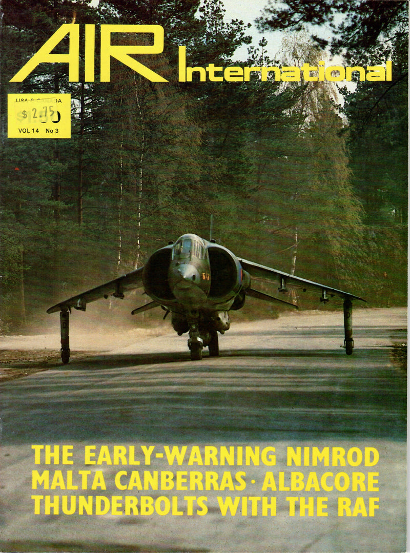 AIR International  Magazine  March 1978 Volume 14 no 3