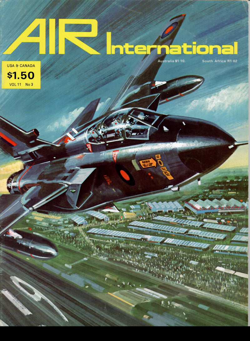 AIR International  Magazine September 1976 Volume 11 no 3