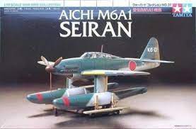 Aichi M6A1 Serain float[lane 1/72 Scale Plastic Model Kit Tamiya 60737