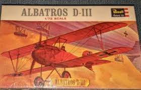 Albatros D.lll  Fighter 1/72 Scale  Plastic Model Kit Revell H-529