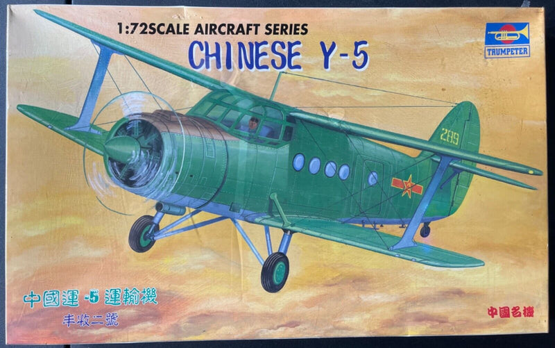 Antonov AN-2 "Colt" - Chinese Y-5- Transport 1/72 Scale Plastic Model Kit Trumpeter 81602