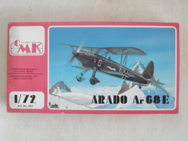 Arado AR 68E German Fighter 1/72 Scale Plastic Model Kit CMK 001