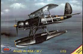 Arado Ar-95A-W1 Floatplane 1/72 Scale Plastic Model Kit MPM 72082