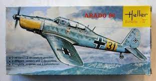Arado Ar-96 Trainer 1/72 Scale Plastic Model Kit Heller 162