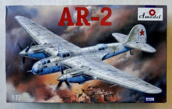 Arkhangelskii Ar-2 Bomber 1/72 Scale Plastic Model Kit AModel 72147