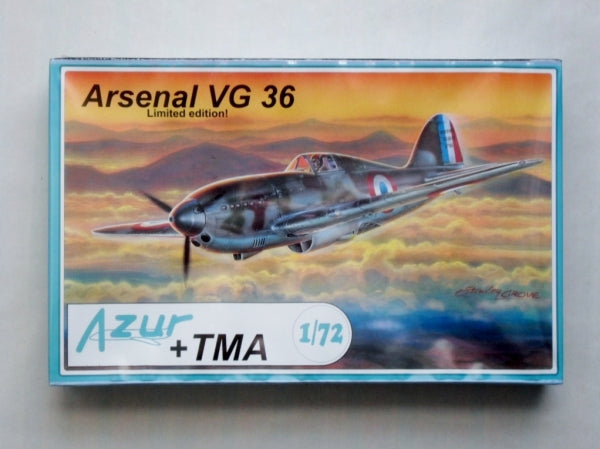 Arswenal VG-36 Fighter 1/72 Scale Plastic Model Kit  Azur 0A029