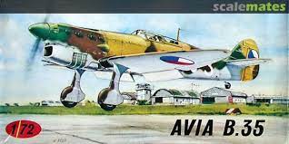 Avia B.35 Fighter 1/72 Scale Plastic mode Kit KP 8