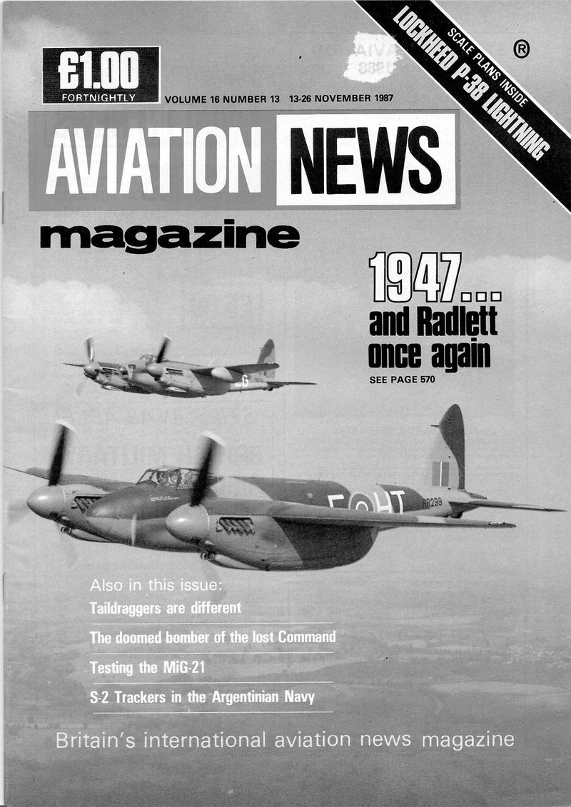 Aviation News Magazine Volume 16 no 13