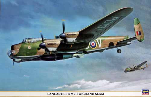 Avro Lancaster B I  'Grand Slam' 1/72 Scale Plastic Model KitHasegawa 00819