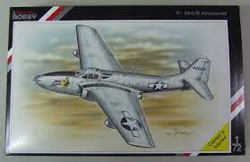 Bell P-59A/B Aircomet Fighter 1-72 Scale Plastic Model Kit Special Hobby SH72058