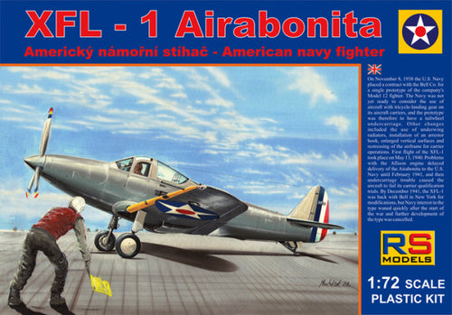 Bell XFL-1 Airabonita Fighter 1/72 Scale Resin Model Kit RS Models 92074