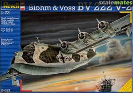 Blohm & Voss BV222 Seaplane 1/72 Scale Plastic Model Kit Revell 04383