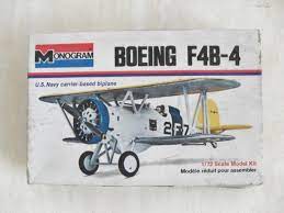 Boeing F4B-4 Fighter 1/72 Scale Plastic Model Kit Monogram 6795