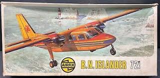 Britten Nprmen BN Islander Transport 1/72 Scale Plastic Model Kit Airf