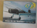 Bucker Bu-181 Bestmanntrainer 1/72 Scale Plastic Model Kit  WK Models 7204