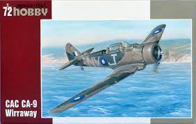 CAC CA-9 Wirraway Fighter 1/72 Scale Plastic Model Kit Special Hobby SH 72194