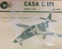 CASA C.101 Trainer 1/72 Scale Plastic Vacuform  Model Kit Vacukit 4507