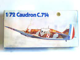 Caudron C714 Fighter 1/72 Scale Plastic Model Kit Reflex