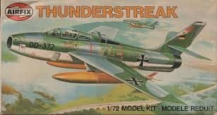 Republic F-84F Thunderstreak 1/72 Scale Plastic Model Kit Airfix 03022-9