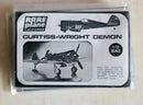 Curtiss CW21B Demon fighter 1/72 Scale Plastic Vacuform Model Kit rareplanes